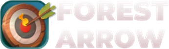 Forest Arrow logo with a burning arrow